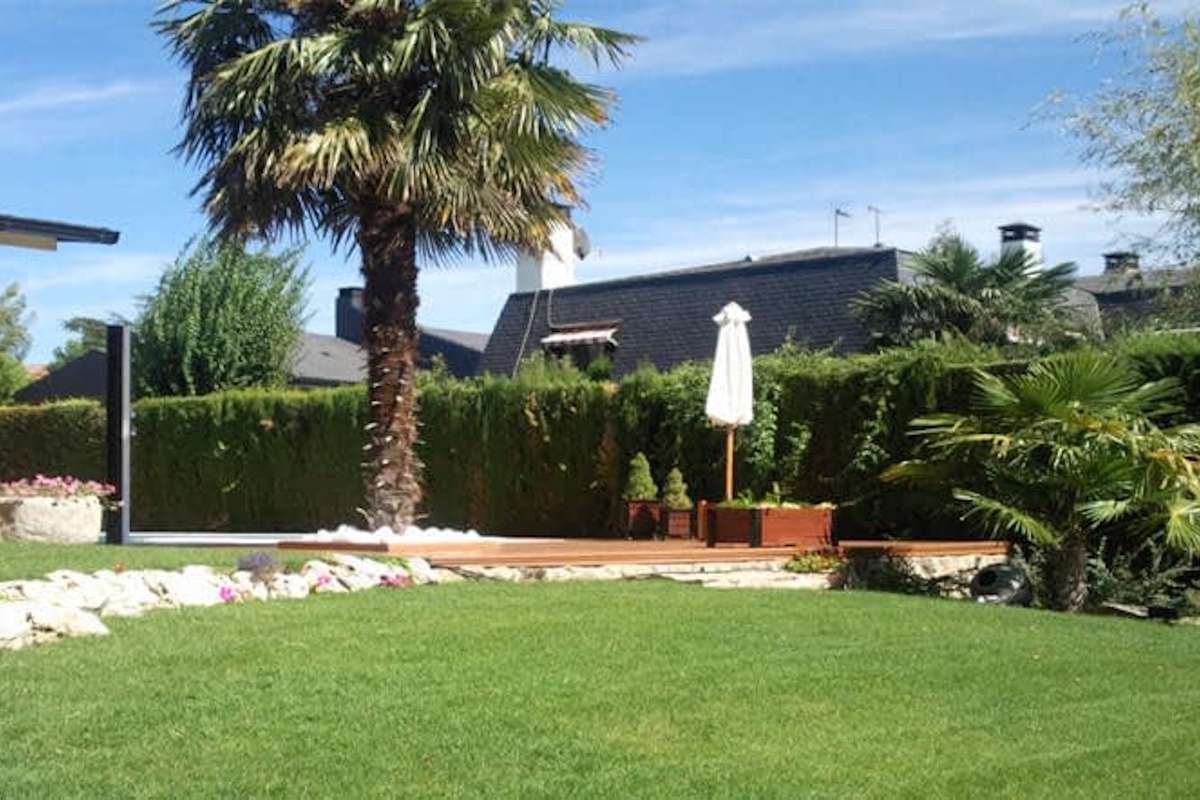 Render 3D para diseño de jardines exteriores Barcelona a medida